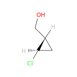 Cyclopropanemethanol, 2-chloro-, trans-