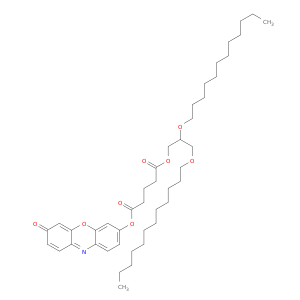 Pentanedioic acid,1-[2,3-bis(dodecyloxy)propyl] 5-(3-oxo-3H-phenoxazin-7-yl) ester
