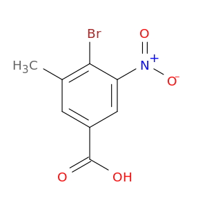 Benzoic acid, 4-bromo-3-methyl-5-nitro-
