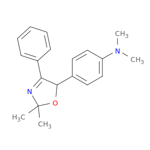 4-(2,5-Dihydro-2,2-dimethyl-4-phenyl-5-oxazolyl)-N,N-dimethylbenzenamine