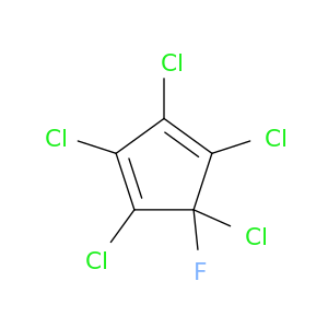 1,3-Cyclopentadiene, 1,2,3,4,5-pentachloro-5-fluoro-