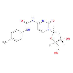 Cytidine, 2'-deoxy-N-[[(4-methylphenyl)amino]carbonyl]-