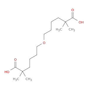 Hexanoic acid,6,6'-oxybis[2,2-dimethyl-