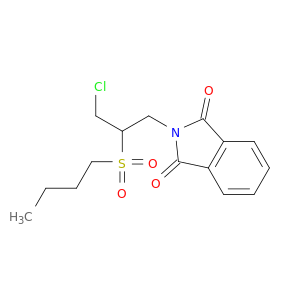 1H-Isoindole-1,3(2H)-dione, 2-[2-(butylsulfonyl)-3-chloropropyl]-