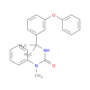 Urea, N-methyl-N'-[1-methyl-1-(3-phenoxyphenyl)ethyl]-N-phenyl-