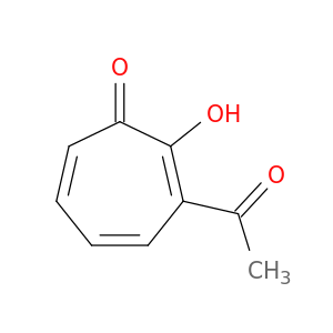 (2Z,4Z,6Z)-3-乙酰基-2-羟基环庚-2,4,6-三烯酮