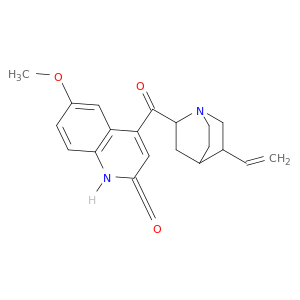 4-(5-ethenyl1-azabicyclo[2.2.2]octane-7-carbonyl)-6-methoxy-1H-quinolin-2-one
