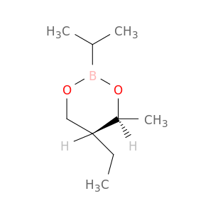 1,3,2-Dioxaborinane, 5-ethyl-4-methyl-2-(1-methylethyl)-, trans-