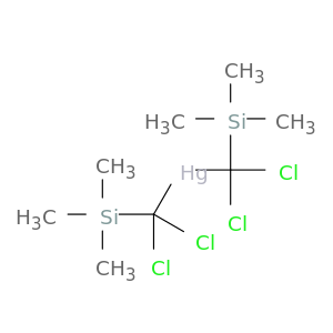 BIS(DICHLOROTRIMETHYLSILYLMETHYL)MERCURY