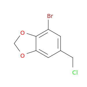 4-Bromo-6-(chloromethyl)-2H-1,3-benzodioxole