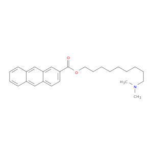 2-Anthracenecarboxylic acid, 9-(dimethylamino)nonyl ester