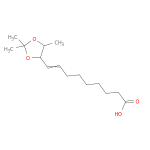 8-Nonenoic acid, 9-(2,2,5-trimethyl-1,3-dioxolan-4-yl)-
