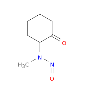 Cyclohexanone, 2-(methylnitrosoamino)-