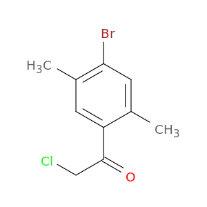 1-(4-bromo-2,5-dimethylphenyl)-2-chloroethan-1-one