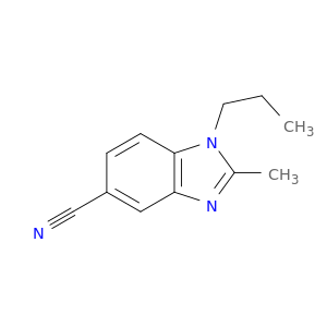 1H-苯并咪唑-5-碳腈,2-甲基-1-丙基-