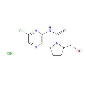 2-羟甲基-吡咯烷-1-羧酸(6-氯-吡嗪-2-基)-酰胺盐酸盐