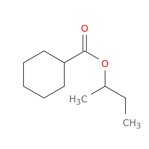 环己烷羧酸,1-甲基丙基酯