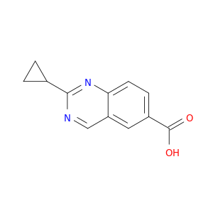 6-喹唑啉羧酸,2-环丙基-