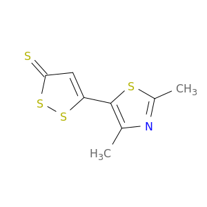 3H-1,2-Dithiole-3-thione, 5-(2,4-dimethyl-5-thiazolyl)-