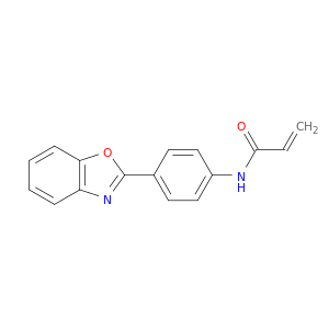 2-Propenamide, N-[4-(2-benzoxazolyl)phenyl]-
