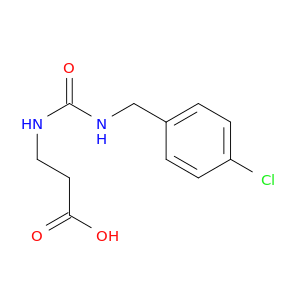 3-(3-(4-Chlorobenzyl)ureido)propanoic acid