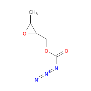 Carbonazidic acid, (3-methyloxiranyl)methyl ester