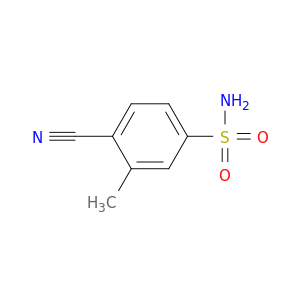 4-cyano-3-methylbenzene-1-sulfonamide