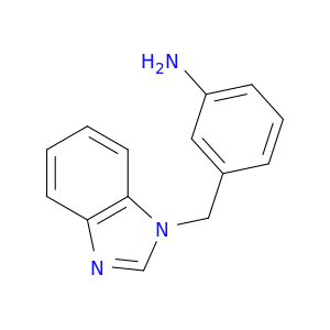 3-(1H-1,3-benzodiazol-1-ylmethyl)aniline