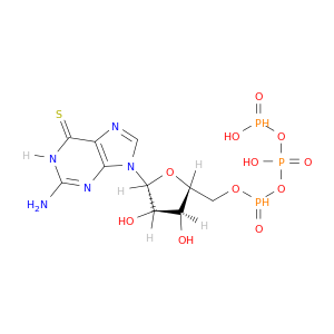 Guanosine5'-(tetrahydrogen triphosphate), 6-thio-