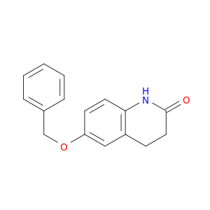 2(1H)-QUINOLINONE, 3,4-DIHYDRO-6-(PHENYLMETHOXY)-