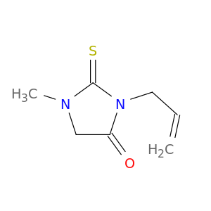 1-甲基-3-(2-丙烯-1-基)-2-硫代氧-4-咪唑烷酮