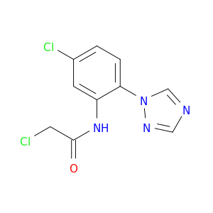 2-Chloro-N-[5-Chloro-2-(1h-1,2,4-Triazol-1-Yl)Phenyl]Acetamide