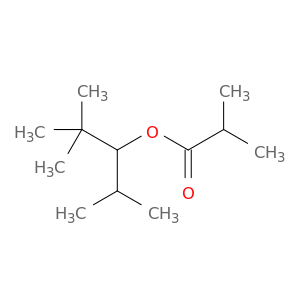 Propanoic acid, 2-methyl-, 2,2-dimethyl-1-(1-methylethyl)propyl ester