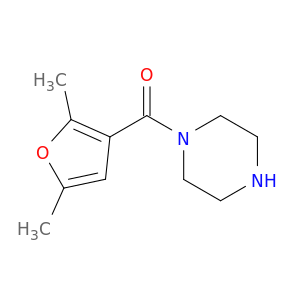 1-(2,5-dimethylfuran-3-carbonyl)piperazine