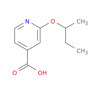 2-(butan-2-yloxy)pyridine-4-carboxylic acid