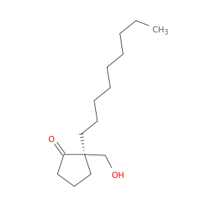 Cyclopentanone, 2-(hydroxymethyl)-2-nonyl-, (R)-