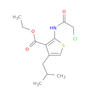 Ethyl 2-(2-Chloroacetamido)-4-(2-methylpropyl)thiophene-3-carboxylate