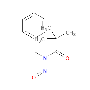 Propanamide, 2,2-dimethyl-N-nitroso-N-(phenylmethyl)-