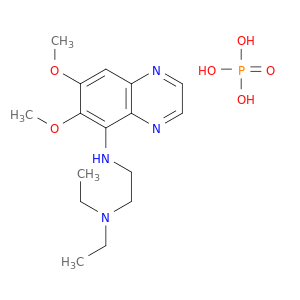 PHOSPHORIC ACID COMPOUND WITH N~1~-(6,7-DIMETHOXY-5-QUINOXALINYL)-N~2~,N~2~-DIETHYL-1,2-ETHANEDIAMINE (1:1)