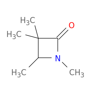 2-Azetidinone, 1,3,3,4-tetramethyl-
