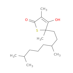 2(5H)-Thiophenone, 5-(3,7-dimethyloctyl)-4-hydroxy-3,5-dimethyl-