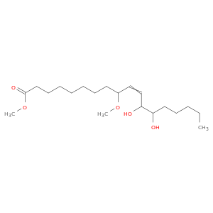10-Octadecenoic acid, 12,13-dihydroxy-9-methoxy-, methyl ester