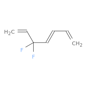 1,3,6-Heptatriene, 5,5-difluoro-, (E)-