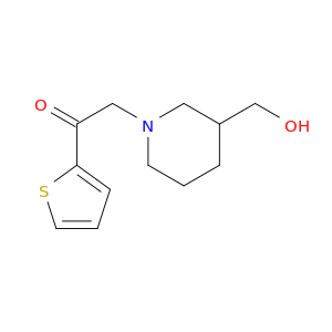 2-(3-羟甲基哌啶-1-基)-1-噻吩-2-基-乙酮