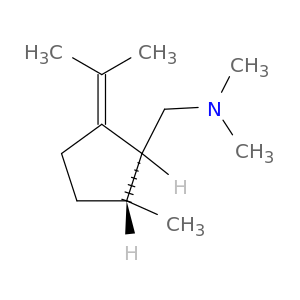 N,N-DIMETHYL-1-(2-METHYL-5-PROPAN-2-YLIDENE-CYCLOPENTYL)METHANAMINE