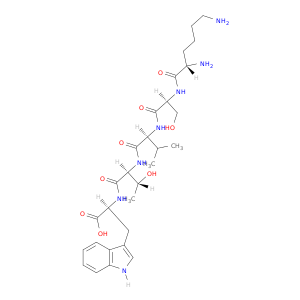 L-Tryptophan, L-lysyl-L-seryl-L-valyl-L-threonyl-