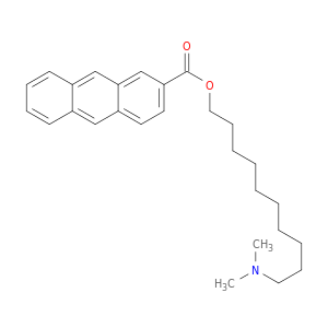 2-Anthracenecarboxylic acid, 10-(dimethylamino)decyl ester