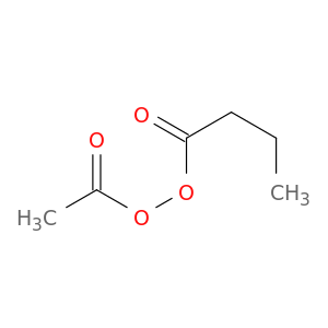 Butaneperoxoic acid, acetyl ester