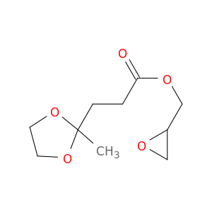 1,3-Dioxolane-2-propanoic acid, 2-methyl-, oxiranylmethyl ester