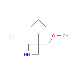 3-Cyclobutyl-3-(methoxymethyl)azetidine hydrochloride